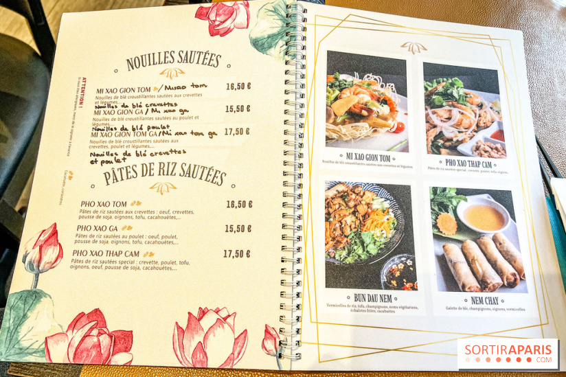 Chez An - Au coin du Vietnam, restaurant vietnamien du 14e à Paris - carte - menu