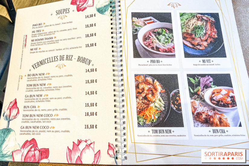 Chez An - Au coin du Vietnam, restaurant vietnamien du 14e à Paris - carte - menu