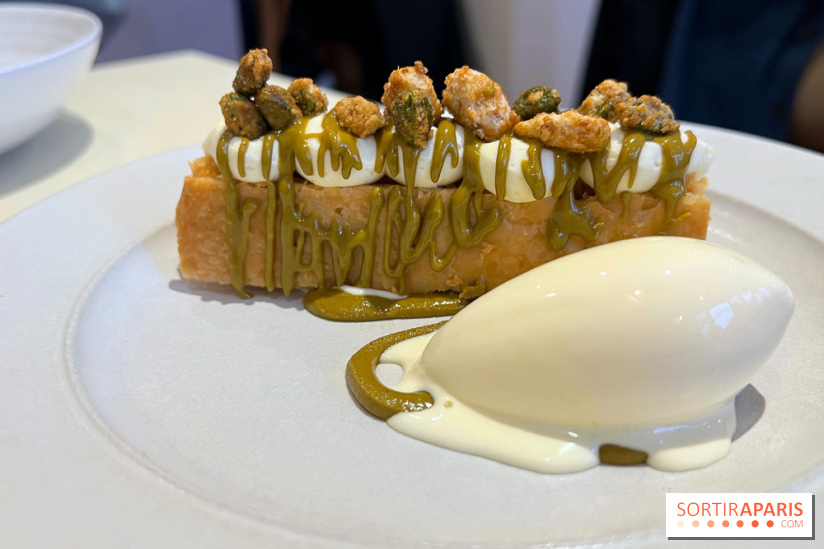 Argile - Millefeuille praliné pistache