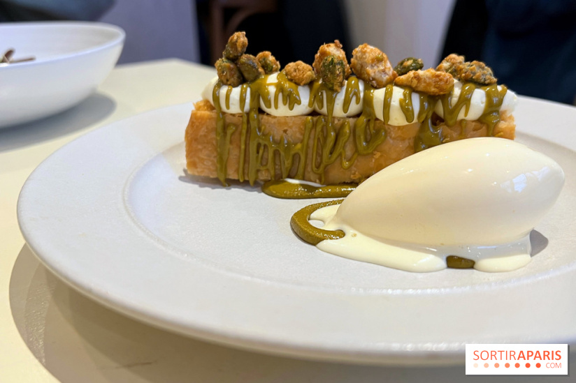 Argile - Millefeuille praliné pistache