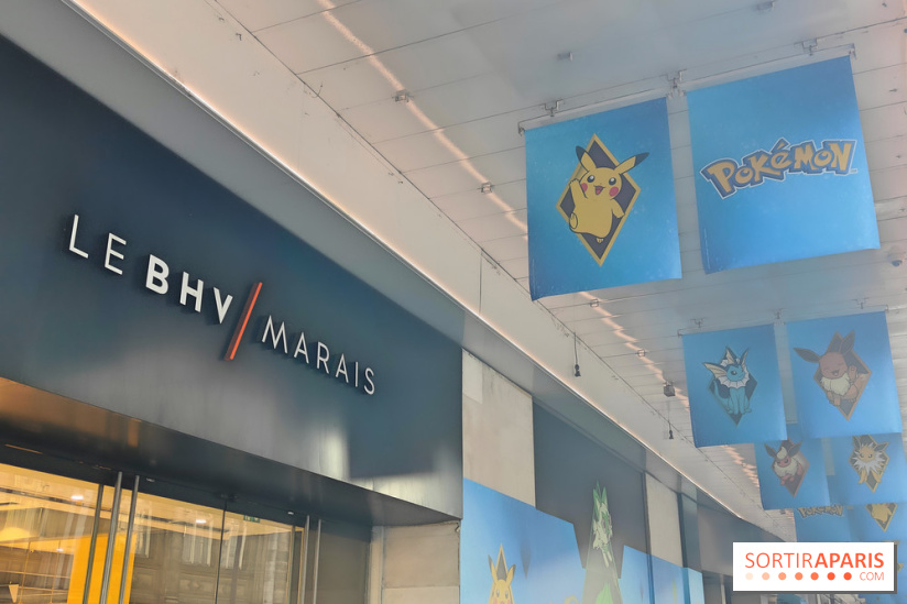 Pop up Pokémon BHV Marais