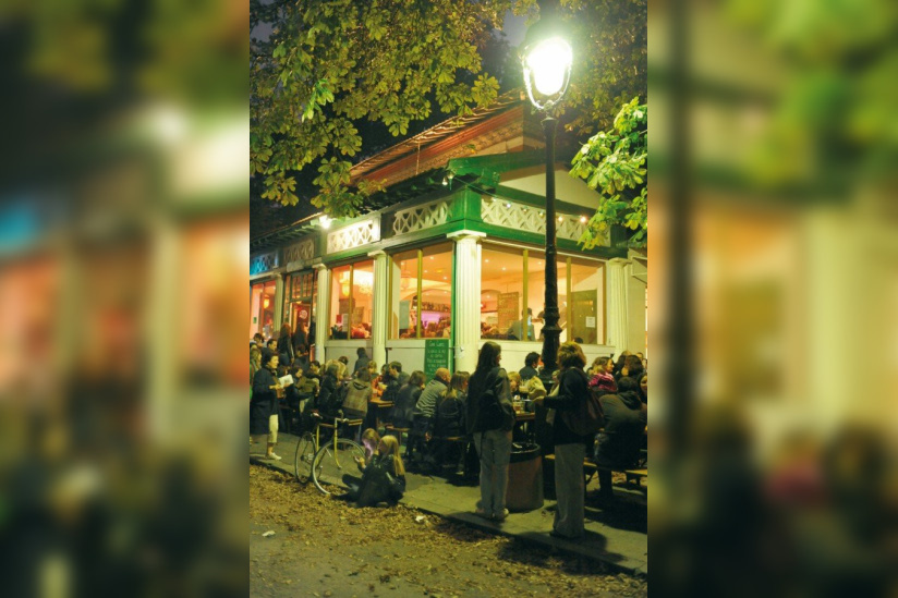 Les terrasses de la Baleine et de Rosa Bonheur