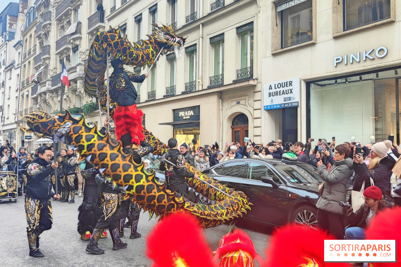 Défilé du Nouvel An Lunaire-Chinois Faubourg Saint-Honoré  - fotor 1738762111496