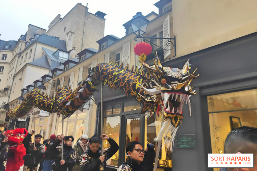 Défilé du Nouvel An Lunaire-Chinois Faubourg Saint-Honoré  - fotor 1738762018278