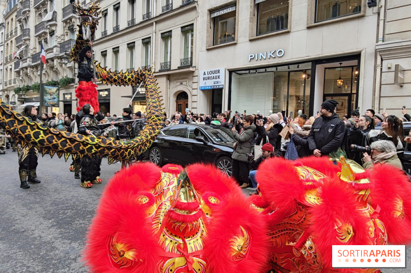 Défilé du Nouvel An Lunaire-Chinois Faubourg Saint-Honoré  - IMG20250205125818