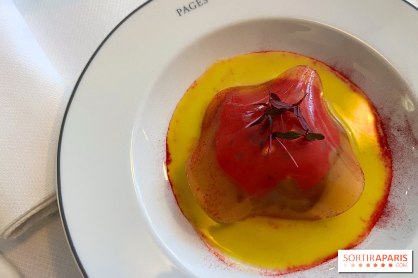 Pages - Betterave jaune rôtie, pamplemousse