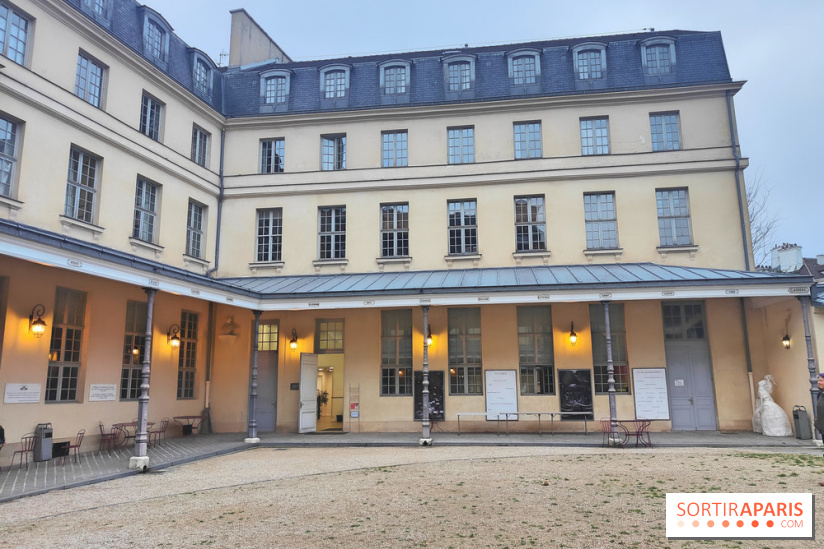 Centre Culturel Irlandais et sa bibliothèque  - cour