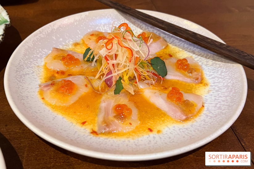 Kiku - Carpaccio de daurade royale