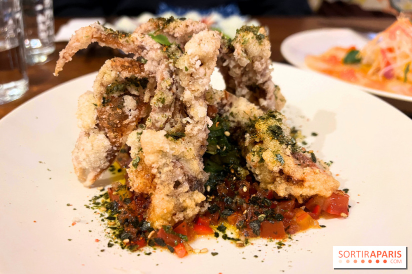 Kiku - Crabe mou, sauce salsa