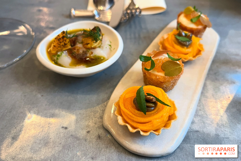 Frenchie - Croustade sardine fumée / Tartelette de courge