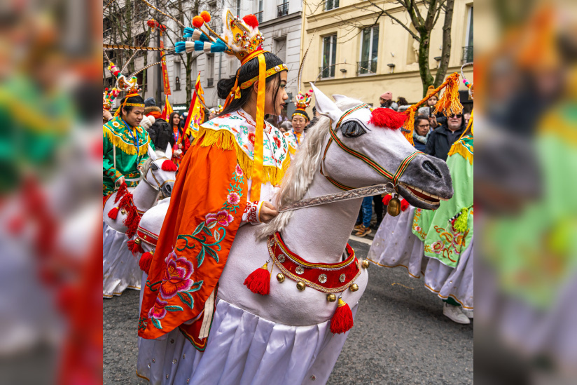 Défilé du Nouvel an Lunaire - Chinois 2025 Paris 13e - les photos -  A7C1411