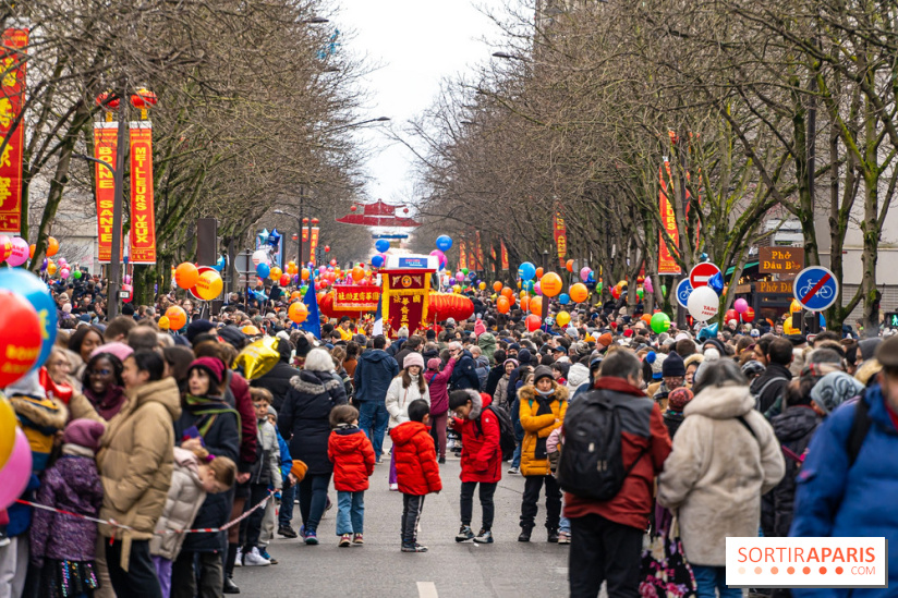 Défilé du Nouvel an Lunaire - Chinois 2025 Paris 13e - les photos