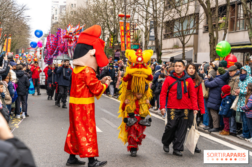 Défilé du Nouvel an Lunaire - Chinois 2025 Paris 13e - les photos