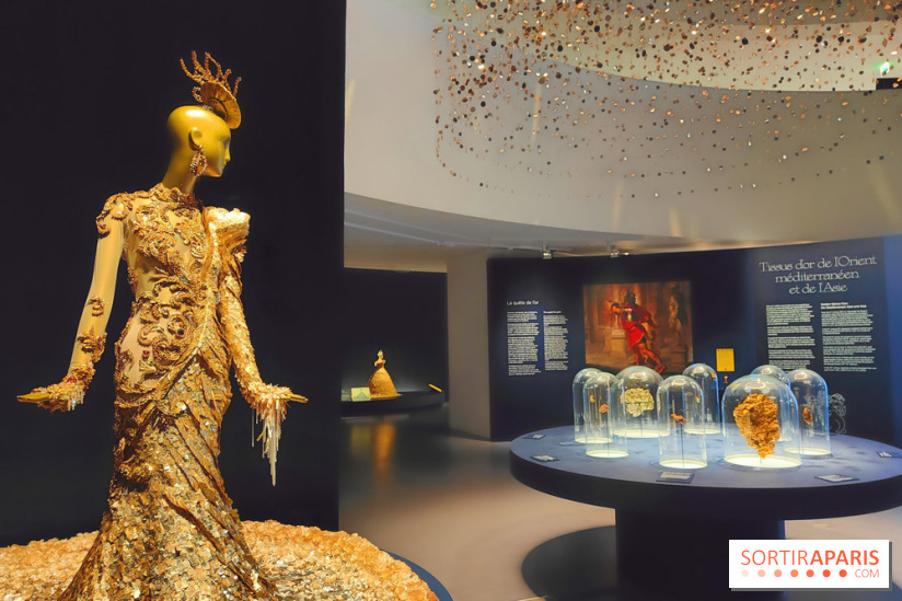 Au fil de l'or : l'expo brillante sur l'or dans l'art de la mode au musée du Quai Branly - photos - fotor 1739183692417
