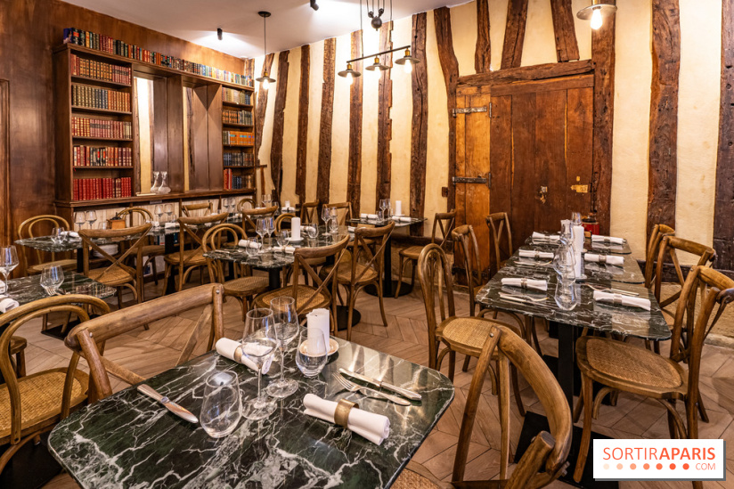 Le Bistro des Livres, le restaurant français pour les amoureux des bouquins