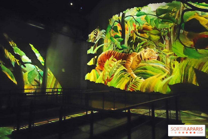 Le Douanier Rousseau, au pays des rêves : l'exposition immersive de l'Atelier des Lumières - photos - fotor 1739448376792