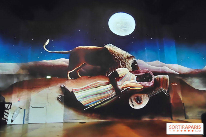 Le Douanier Rousseau, au pays des rêves : l'exposition immersive de l'Atelier des Lumières - photos - fotor 1739448311713