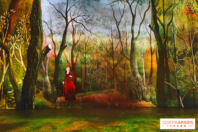 Le Douanier Rousseau, au pays des rêves : l'exposition immersive de l'Atelier des Lumières - photos - fotor 1739448066159