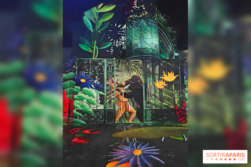 Le Douanier Rousseau, au pays des rêves : l'exposition immersive de l'Atelier des Lumières - photos - fotor 1739448004342