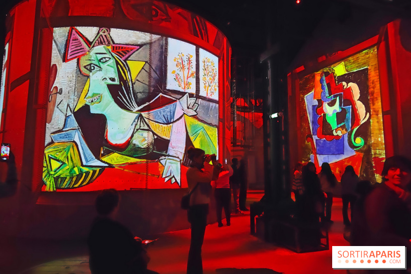 Picasso à l'Atelier des Lumières - Femme allongée sur un canapé, 1939, © Succession Picasso/DACS, London 2025 / Bridgeman Images