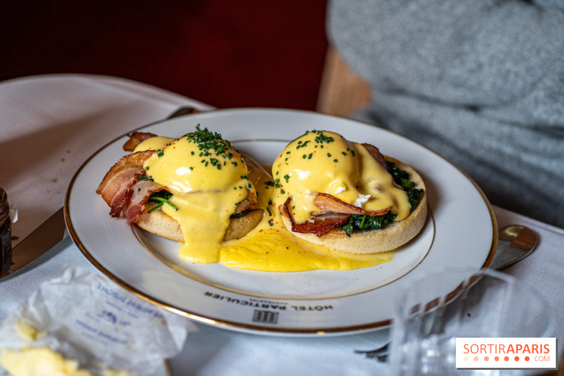 Le brunch confidentiel de l'Hotel Particulier de Montmartre -  oeufs benedicte