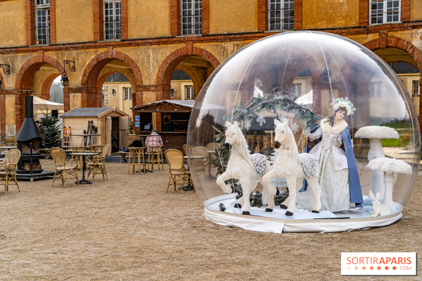 Le Château de Dampierre se transforme en station d'hiver pour les vacances de février