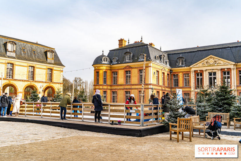 Le Château de Dampierre se transforme en station d'hiver pour les vacances de février