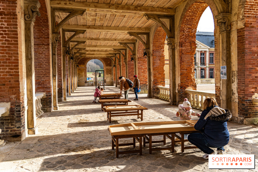 Le Château de Dampierre se transforme en station d'hiver pour les vacances de février