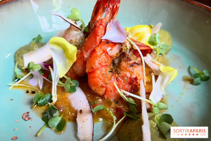 Jamrock - Crevettes, salsa mangue