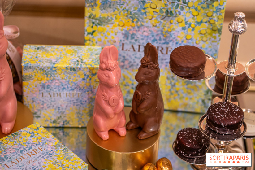 Chocolats de Pâques de la Maison Ladurée 2025 par Julien Alvarez