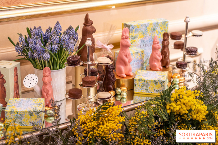 Chocolats de Pâques de la Maison Ladurée 2025 par Julien Alvarez