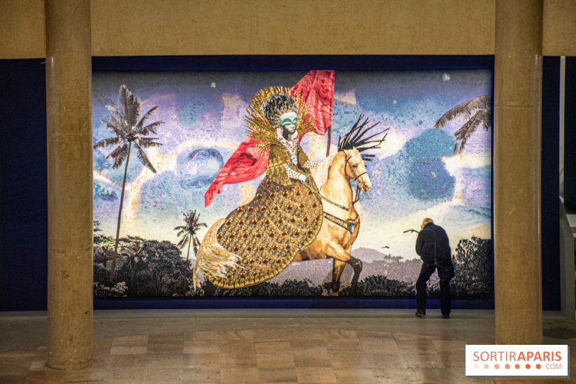 Raphaël Barontini : l'artiste au cœur d'une expo mode au Palais de Tokyo - DSC 2327