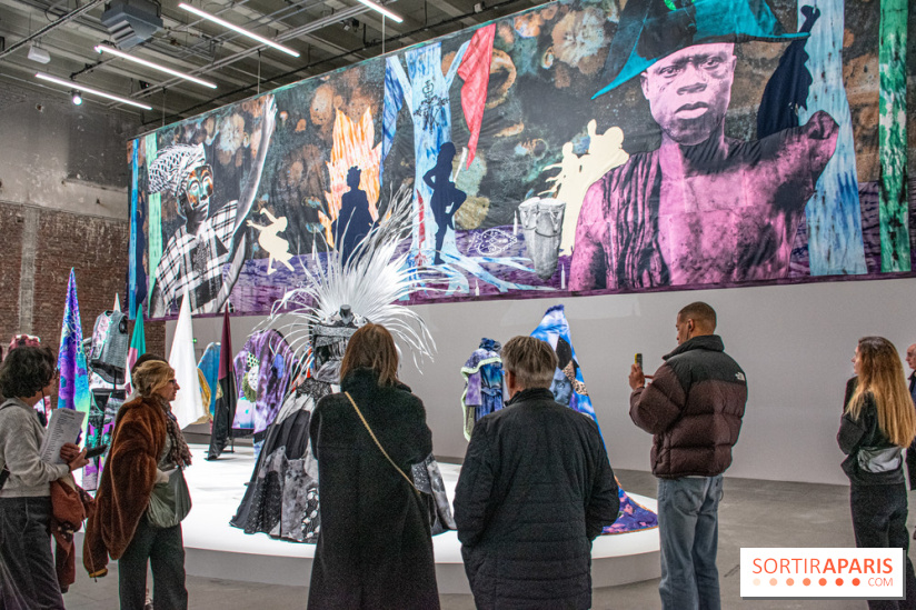 Raphaël Barontini : l'artiste au cœur d'une expo mode au Palais de Tokyo - DSC 2331