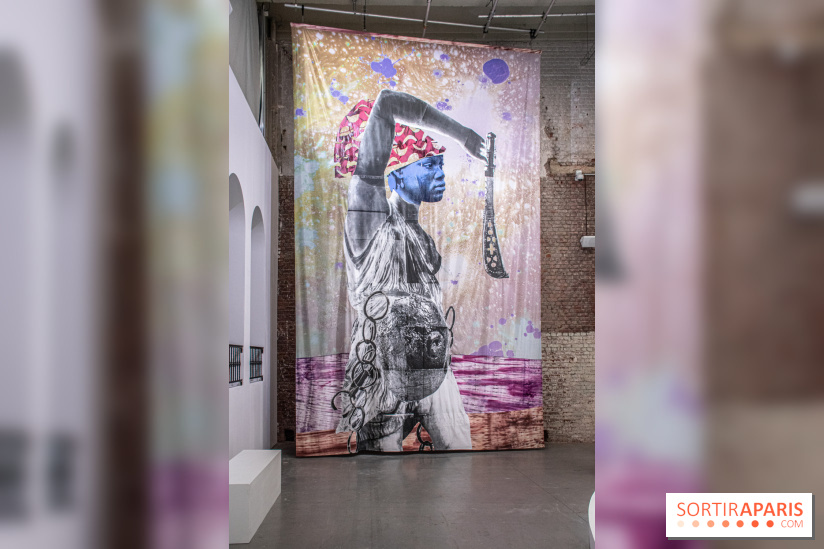 Raphaël Barontini : l'artiste au cœur d'une expo mode au Palais de Tokyo - DSC 2339