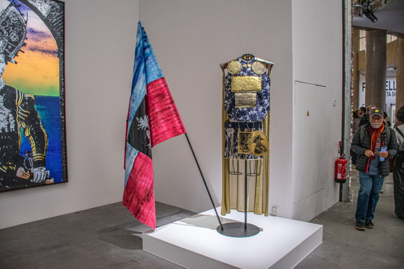 Raphaël Barontini : l'artiste au cœur d'une expo mode au Palais de Tokyo - DSC 2343