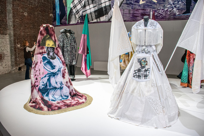 Raphaël Barontini : l'artiste au cœur d'une expo mode au Palais de Tokyo - DSC 2348