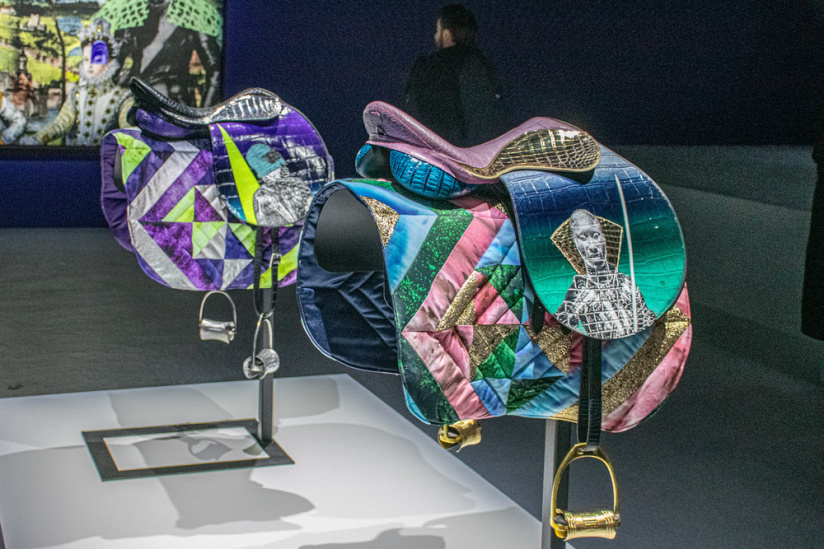 Raphaël Barontini : l'artiste au cœur d'une expo mode au Palais de Tokyo - DSC 2351