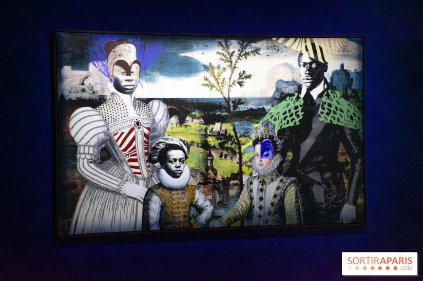 Raphaël Barontini : l'artiste au cœur d'une expo mode au Palais de Tokyo - DSC 2369