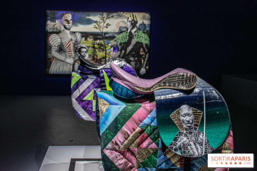 Raphaël Barontini : l'artiste au cœur d'une expo mode au Palais de Tokyo - DSC 2372