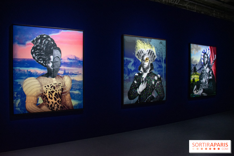 Raphaël Barontini : l'artiste au cœur d'une expo mode au Palais de Tokyo - DSC 2375