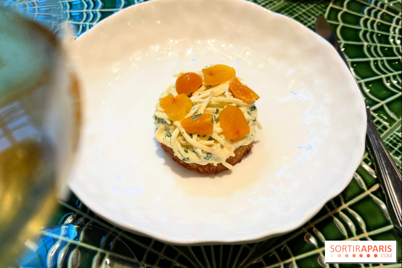 Le Christine - Brioche, céleri rémoulade, poutargue