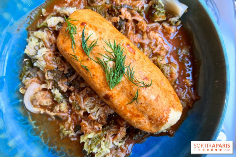 La Riotte - Quenelle de brochet, embeurrée de chou