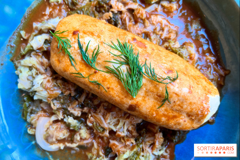 La Riotte - Quenelle de brochet, embeurrée de chou