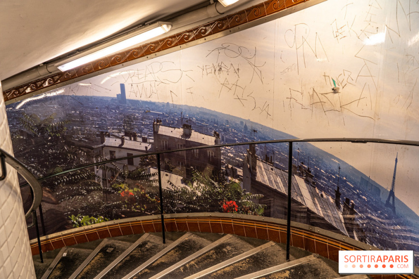 Station Abbesses - métro parisien - A7C02733