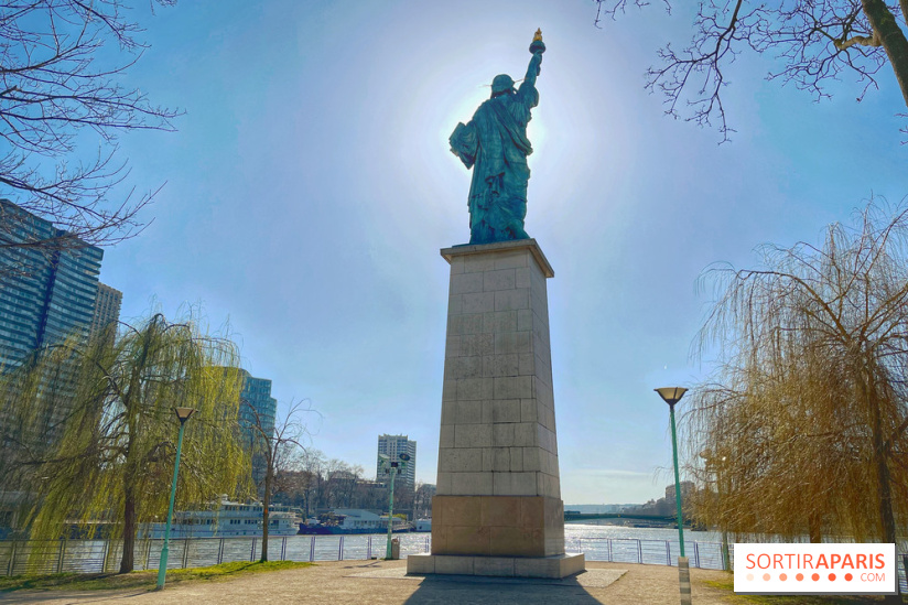 Île aux Cygnes - Statue de la Liberté