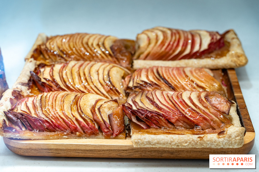 Chamboule boulangerie artisanale Paris 18e - tarte aux pommes