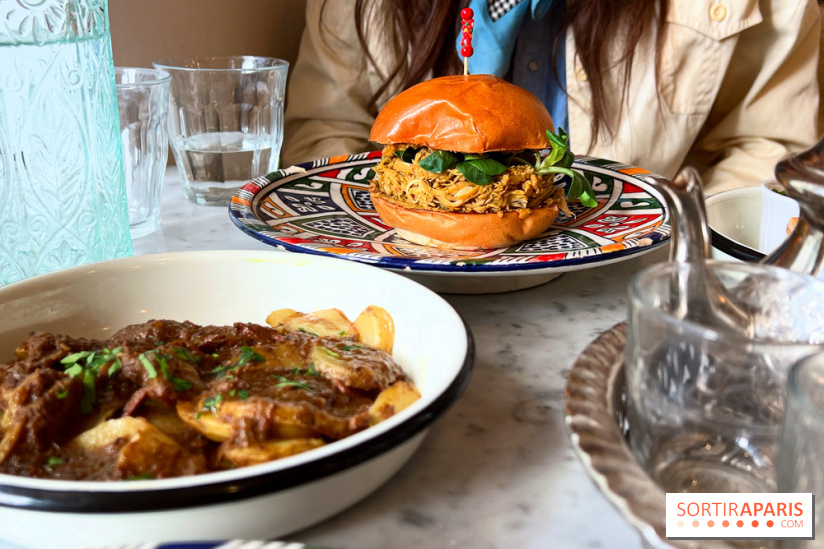 Coderak - Burger effiloché de poulet tajine