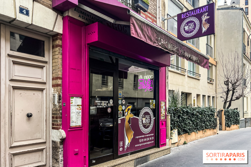 Ngoc Xuyen Saigon, le restaurant vietnamien du 13e aux bons pho et soupes de nouilles - façade
