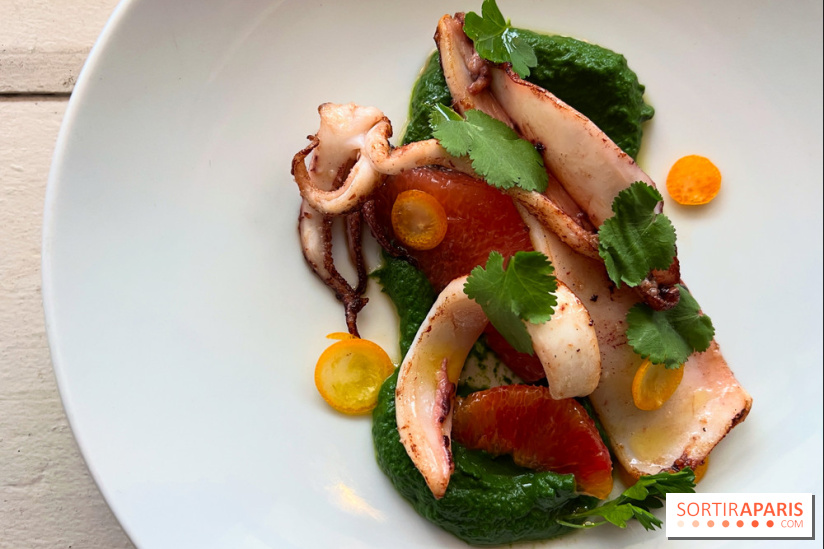 Sauvage - Encornets, agrumes, herbes