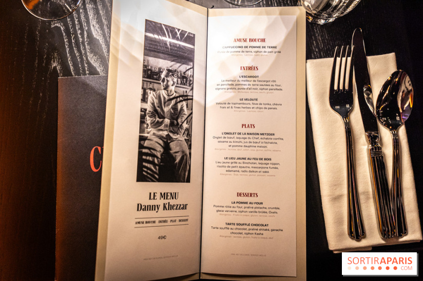 Monsieur Claude, le restaurant par Danny Khezzar à Rueil dans le 92 - carte - menu